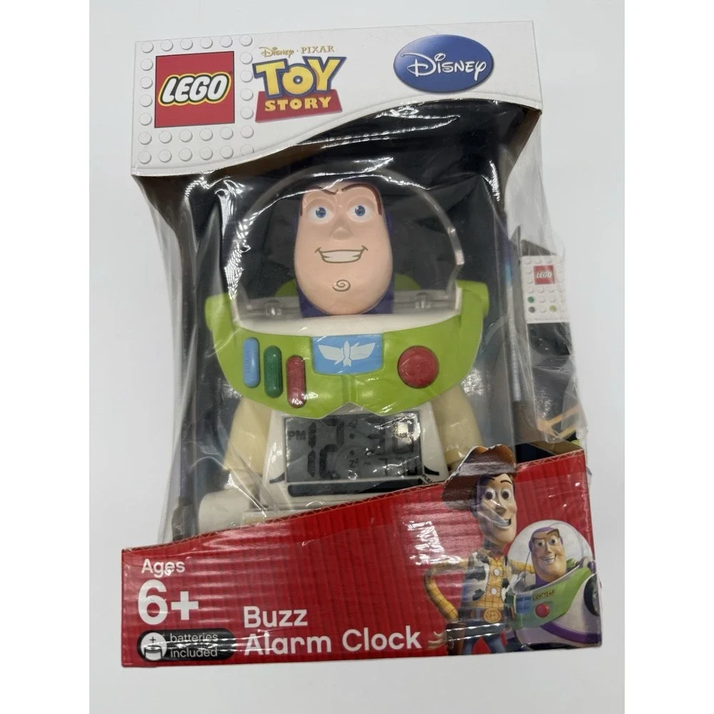 LEGO Toy Story Buzz Lightyear Alarm Clock & Watch W/ Mini Fig Pixar RARE New
